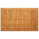 vidaXL Kerti Asztal Barna 90 x 55 x 75 cm Tömör akácfa