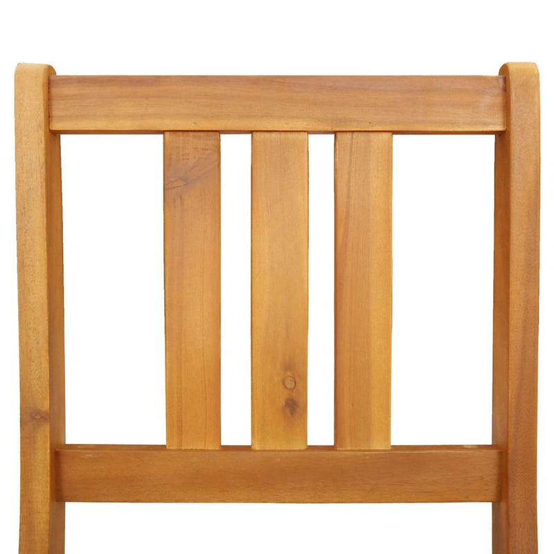 vidaXL Kerti Szék 2 pcs Barna 36 x 46 x 86cm Tömör akácfa