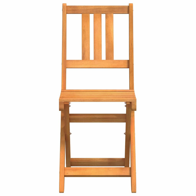 vidaXL Kerti Szék 2 pcs Barna 36 x 46 x 86cm Tömör akácfa