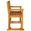 vidaXL Kerti Ringató Pad Barna 110 x 59 x 97cm Tömör akácfa