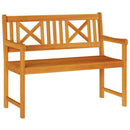 vidaXL Kerti pad Természetes 110 x 56 x 90 cm Tömör Akácfa