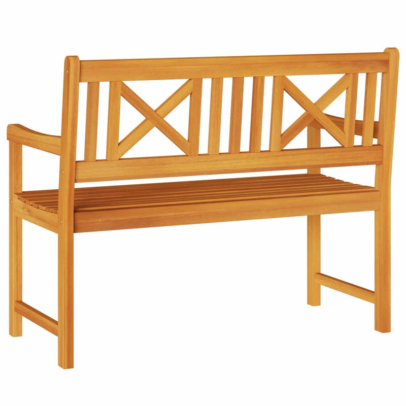 vidaXL Kerti pad Barna 110 x 56 x 90cm Tömör akácfa