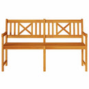 vidaXL Kerti pad Barna 150 x 56 x 90cm Tömör akácfa