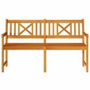 vidaXL Kerti pad Természetes 150 x 56 x 90 cm Tömör Akácfa