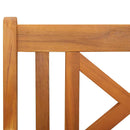 vidaXL Kerti pad Barna 180 x 56 x 90cm Tömör akácfa