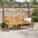vidaXL Kerti pad Természetes 180 x 56 x 90 cm Tömör Akácfa