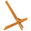 vidaXL Összecsukható Kerti Székek 2 pcs Barna 56 x 69 x 84 m