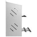 vidaXL horganyzott ezüst fém csirke fészekrakó doboz 6 rekesszel