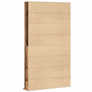 vidaXL CD szekrény polcokkal Régi fa 101 x 23 x 177.5 cm Faanyag