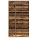vidaXL CD szekrény polcokkal Régi fa 101 x 23 x 177,5 cm Faanyag