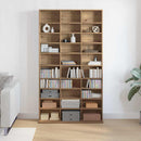 vidaXL CD szekrény polcokkal Artisan tölgy 101 x 23 x 177,5 cm Faanyag