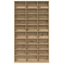 vidaXL CD szekrény polcokkal Artisan tölgy 101 x 23 x 177,5 cm Faanyag