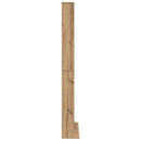 vidaXL CD szekrény polcokkal Artisan tölgy 101 x 23 x 177,5 cm Faanyag