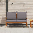 vidaXL Kerti pad Olaj Természetes 115 x 65 x 71 cm Tömör Akácfa