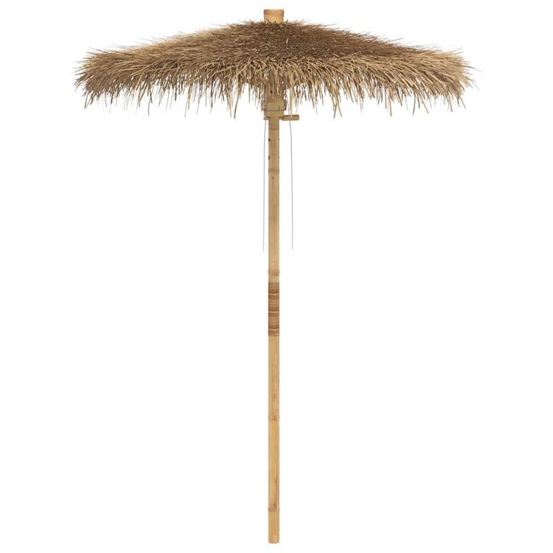 vidaXL bambusz tiki esernyő banánlevél ernyővel 150 cm