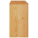 vidaXL Széf Drammen Tölgyszínű 114 x 43 x 75.5 cm Tömör fenyőfa