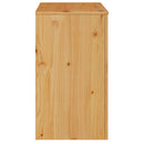 vidaXL Széf Drammen Tölgy színű 79 x 43 x 75.5 cm Tömör fenyőfa