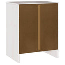 vidaXL Éjjeliszekrény Drammen Fehér 45 x 35 x 56 cm Tömör fenyőfa