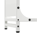 vidaXL fehér hidegen hengerelt acél tűzifatároló 60x28x90 cm
