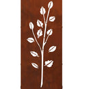 vidaXL tűzifa állvány 40x30x80 cm időjárásálló acélból