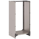 vidaXL tűzifa állvány 40x30x80 cm időjárásálló acélból