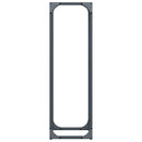 vidaXL antracitszürke hidegen hengerelt acél tűzifatároló 25x25x80 cm