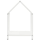 vidaXL fehér hidegen hengerelt acél tűzifatároló 40x25x60 cm