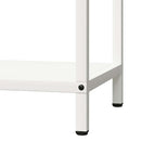 vidaXL fehér hidegen hengerelt acél tűzifatároló 40x25x90 cm