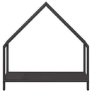 vidaXL fekete hidegen hengerelt acél tűzifatároló 60x25x60 cm
