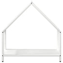vidaXL fehér hidegen hengerelt acél tűzifatároló 60x25x60 cm