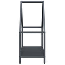 vidaXL antracitszürke hidegen hengerelt acél tűzifatároló 60x25x60 cm