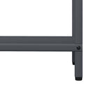 vidaXL antracitszürke hidegen hengerelt acél tűzifatároló 60x25x60 cm