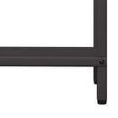 vidaXL fekete hidegen hengerelt acél tűzifatároló 60x25x90 cm
