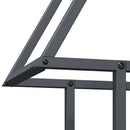 vidaXL antracitszürke hidegen hengerelt acél tűzifatároló 50x25x60 cm