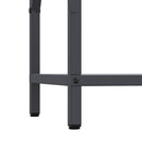 vidaXL antracitszürke hidegen hengerelt acél tűzifatároló 34x25x70 cm