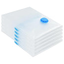 vidaXL Tárolótáskák Falra szerelhető 5 pcs Átlátszó és Kék 80 x 60 cm