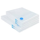 vidaXL Tárolótáskák tárolóval 5 pcs Átlátszó és Kék 130 x 100 cm
