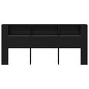 vidaXL Fejtámla fejtámlával 220 x 18.5 x 102.5 cm