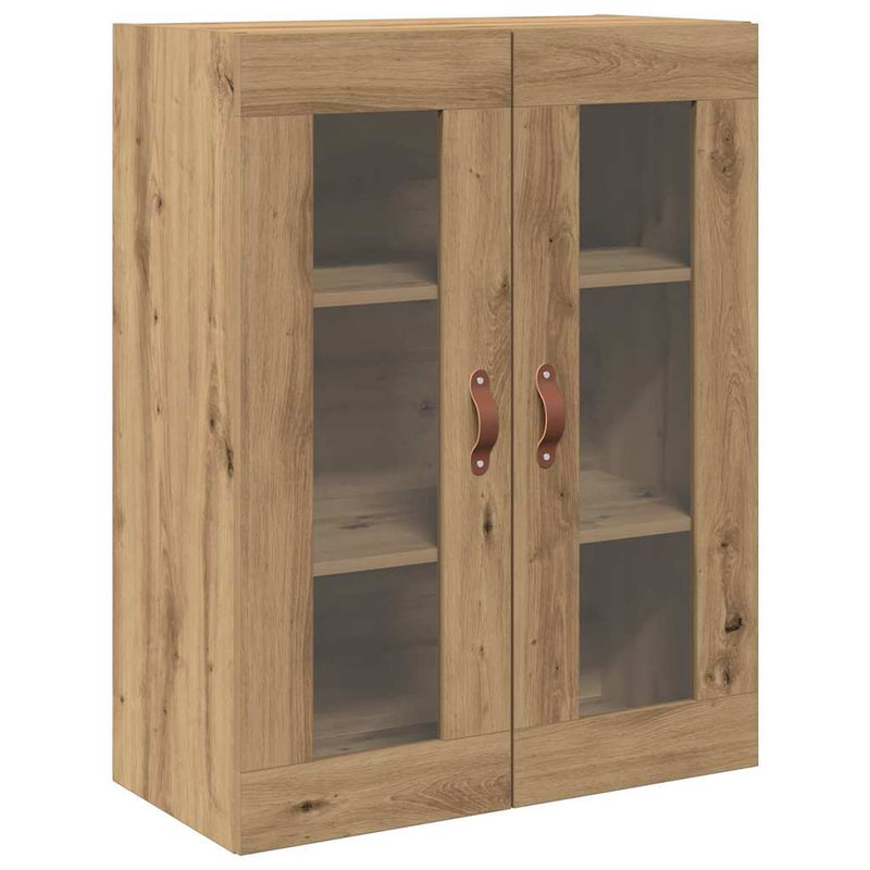 vidaXL Fali szekrény kézműves tölgy 69.5 x 34 x 90 cm Faanyag