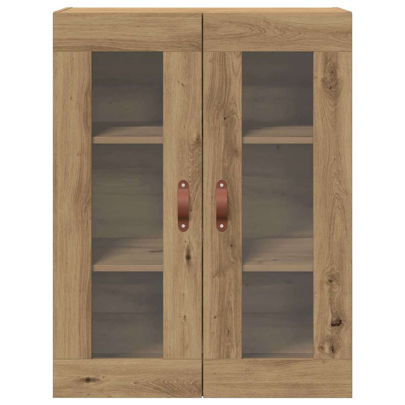 vidaXL Fali szekrény kézműves tölgy 69.5 x 34 x 90 cm Faanyag