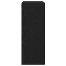 vidaXL Fali Szekrény Fekete tölgy 69,5 x 34 x 90 cm Faanyag