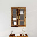 vidaXL Fali Szekrény Öreg fa 69,5 x 34 x 90 cm Faanyag