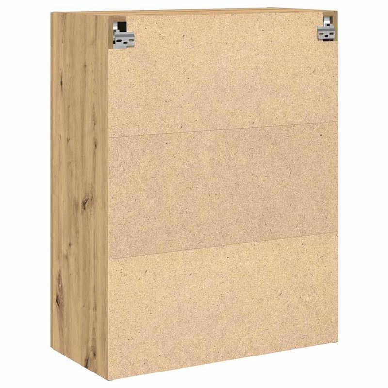 vidaXL Fali szekrény kézműves tölgy 69.5 x 34 x 90 cm Faanyag