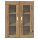 vidaXL Fali Szekrény Artisan tölgy 69,5 x 34 x 90 cm Faanyag