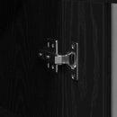 vidaXL Fali Szekrény Fekete tölgy 69,5 x 34 x 90 cm Faanyag