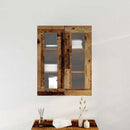 vidaXL Fali Szekrény Öreg fa 69,5 x 34 x 90 cm Faanyag