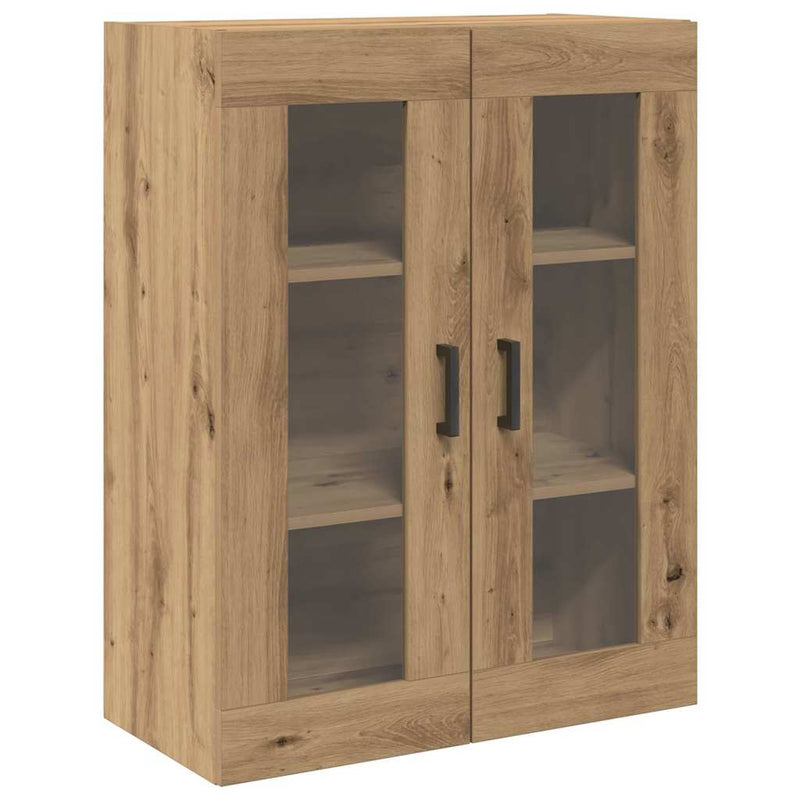 vidaXL Fali szekrény kézműves tölgy 69.5 x 34 x 90 cm Faanyag