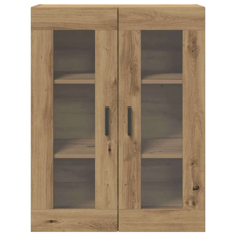 vidaXL Fali szekrény kézműves tölgy 69.5 x 34 x 90 cm Faanyag