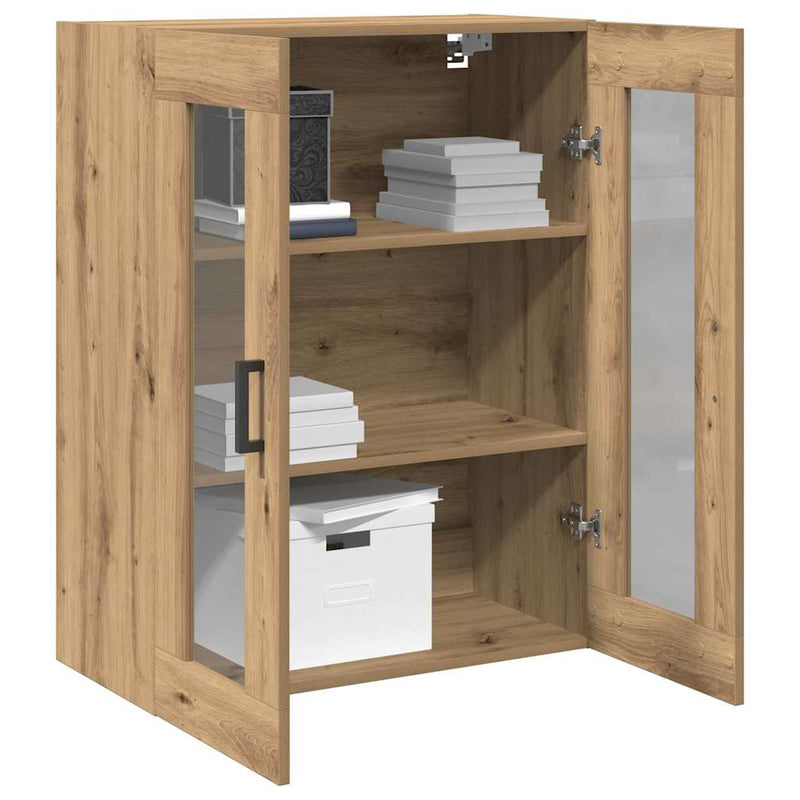 vidaXL Fali szekrény kézműves tölgy 69.5 x 34 x 90 cm Faanyag