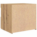vidaXL Éjjeliszekrény 2 pcs Artisan tölgy 50 x 40 x 45 cm Faanyag